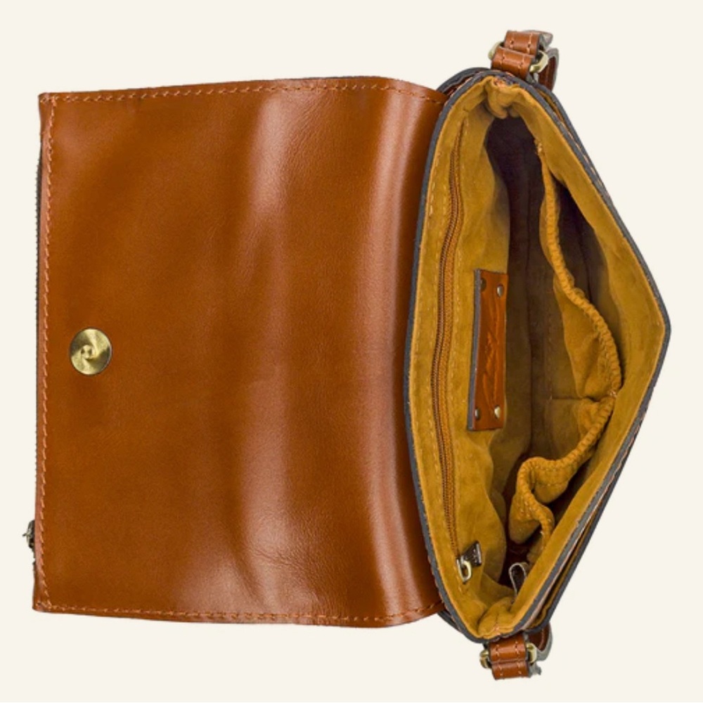 Patricia Nash Corfu Crossbody
Heritage Leather Bag - Picture 2 of 7